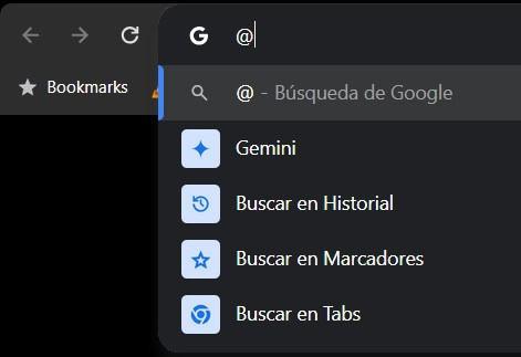 Google Chrome pone Gemini a una @ de distancia
