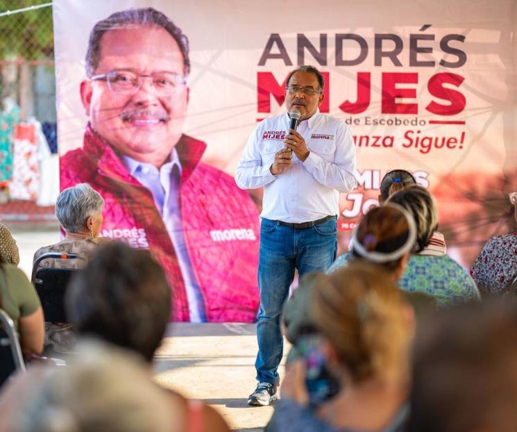 Presume Andrés Mijes ser puntero en encuestas Presume Andrés Mijes ser puntero en encuestas