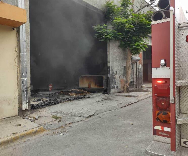 Deja incendio a una persona intoxicada
