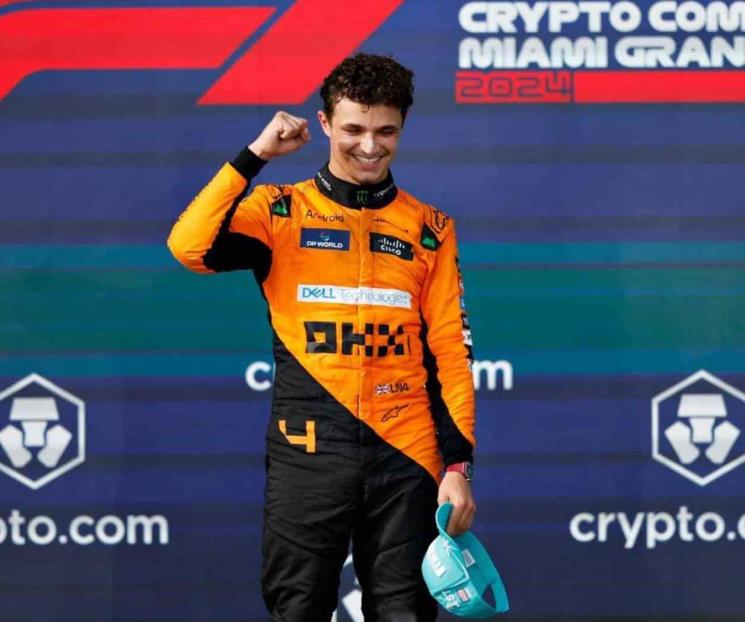 Lando Norris gana su primera carrera en la Fórmula 1 con GP de Miami