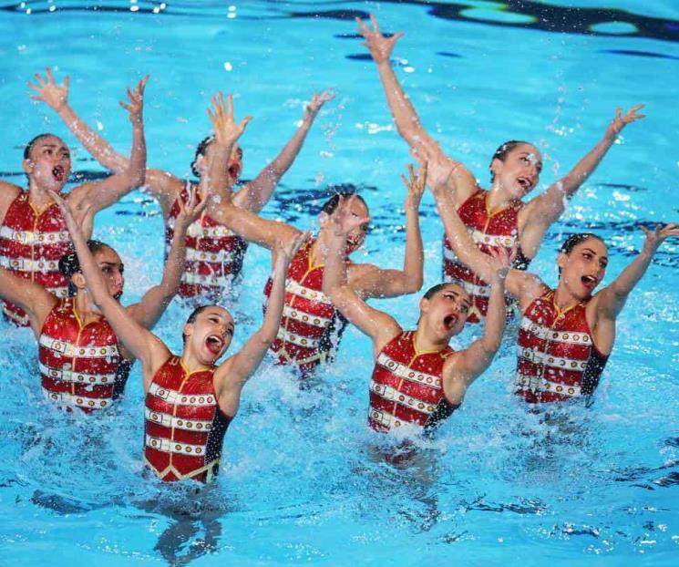 México gana otro oro en Copa del Mundo de Natación Artística