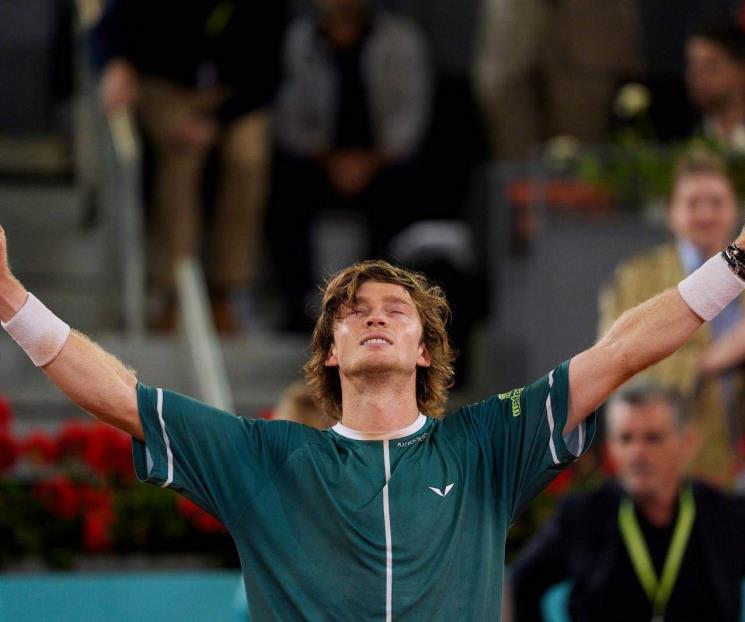 Se corona Andrey Rublev en el Abierto de Madrid Se corona Andrey Rublev en el Abierto de Madrid