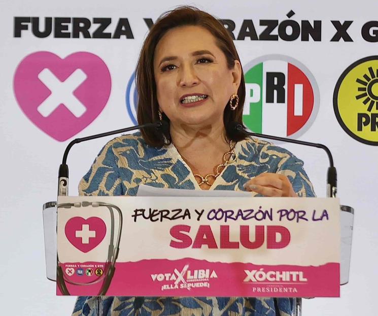 Xóchitl Gálvez presenta su Plan Nacional de Salud