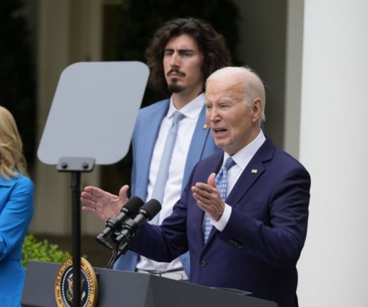Da Jáquez Jr.  discurso del 5 de Mayo con Joe Biden