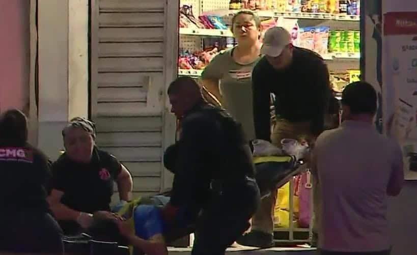 Balean a 2 frente a depósito en Guadalupe