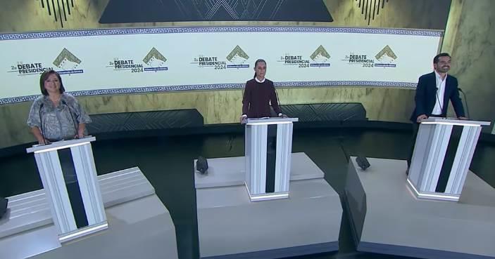 Tercer debate presidencial sin discusión cara a cara