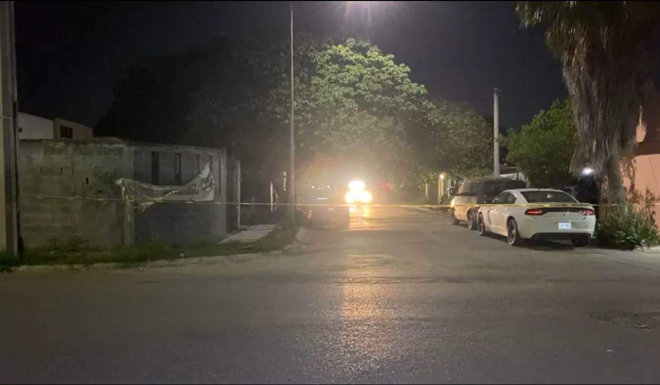 Hombres armados atacaron a balazos la fachada de una vivienda ubicada en la Colonia Los Huertos en el municipio de Juárez.