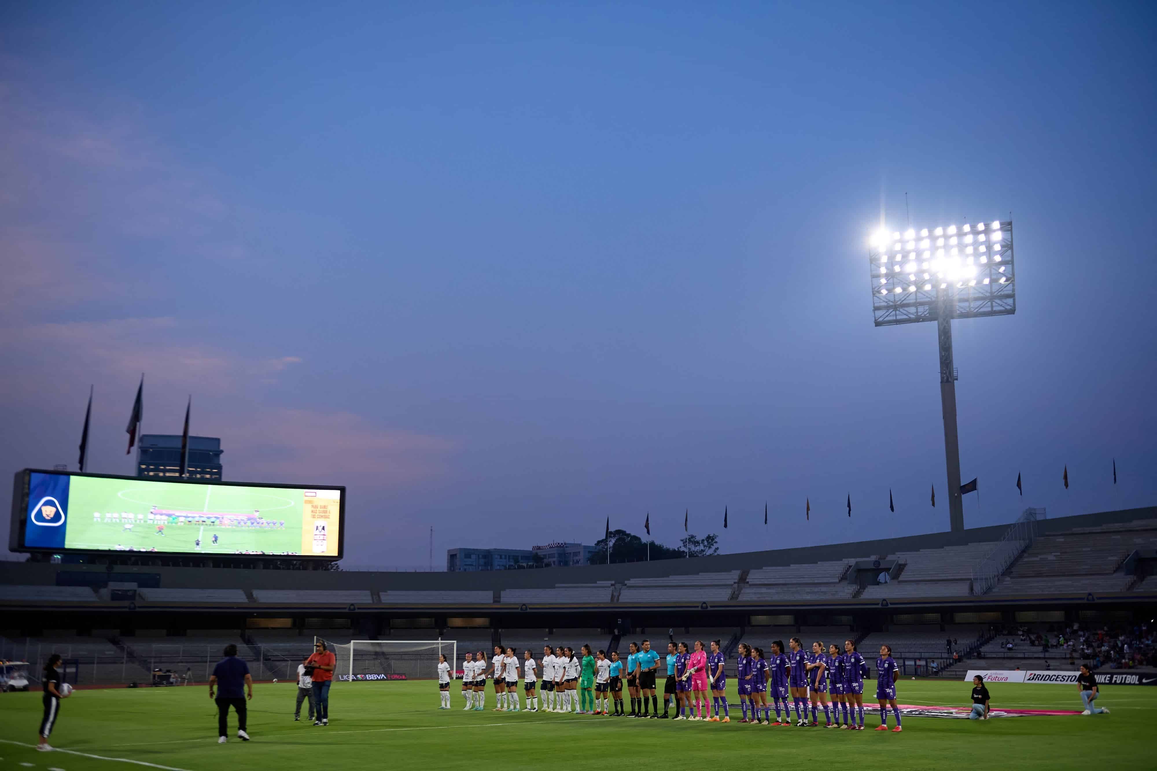 Estadio Olímpico Universitario.
