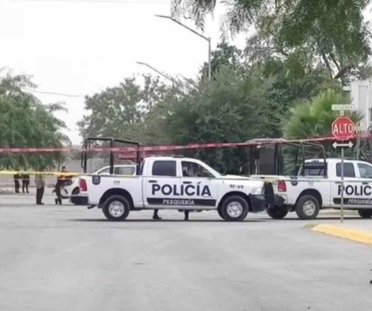Asesinan a balazos a policía y hieren a otro más en Pesquería