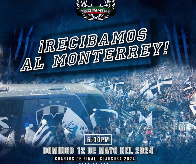 Adicción de Rayados preparación recibimiento para el Clásico Regio