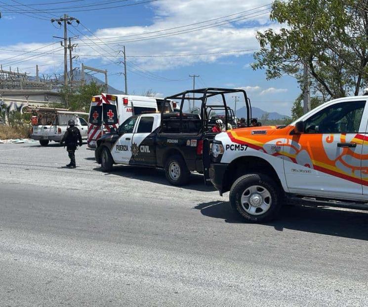 Termina hombre electrocutado y quemado en Monterrey
