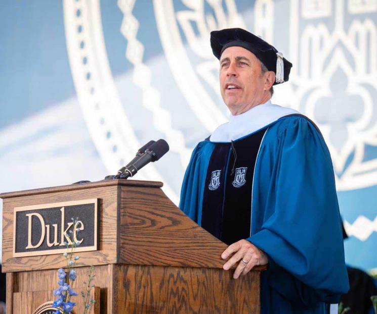 Manifestantes por Palestina interrumpen discurso de Jerry Seinfeld