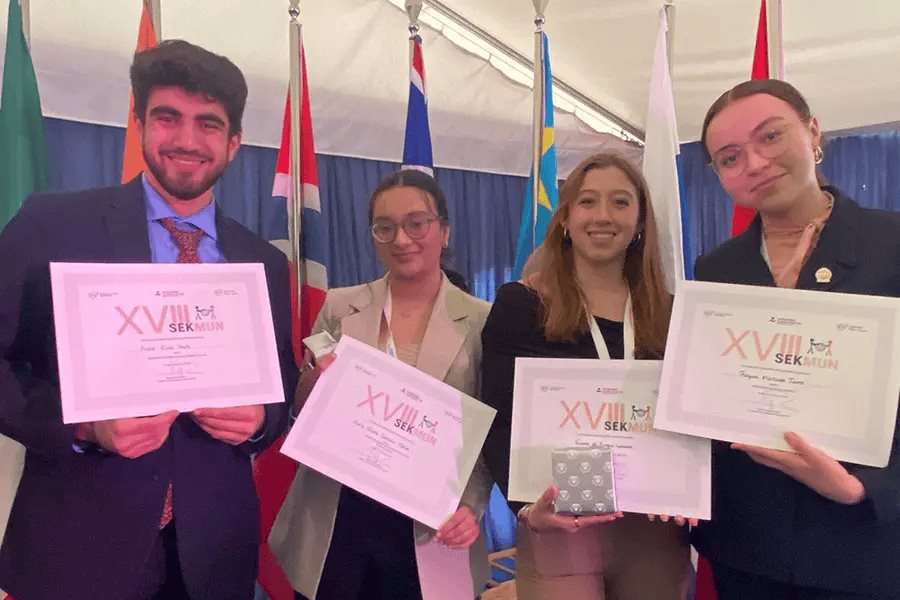 Debate internacional: Reconocen a alumno de PrepaTec en Modelo ONU
