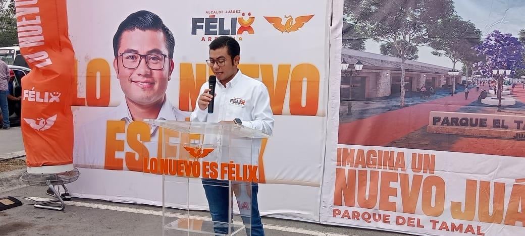 Anuncia Félix Arratia la ‘Plaza del Tamal’