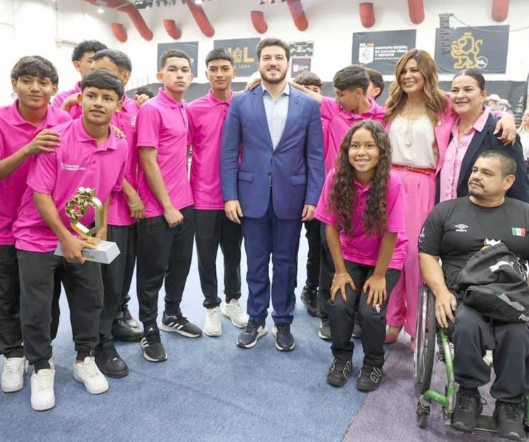 Galardona Estado a lo mejor del deporte de NL