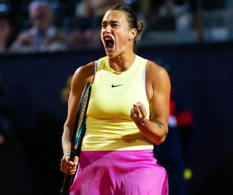 Accede Aryna Sabalenka a semifinales del Másters de Roma
