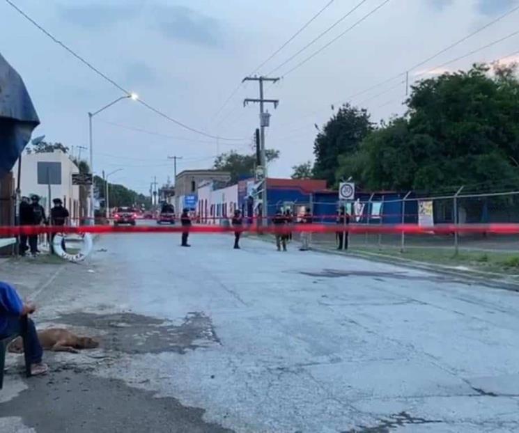 Abaten a pistolero en enfrentamiento en Cadereyta