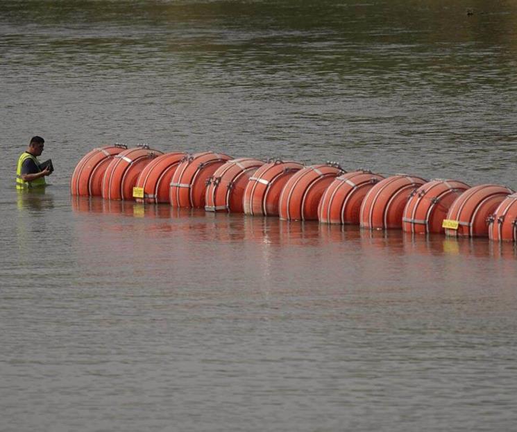 Sigue deliberación por boyas en río Bravo