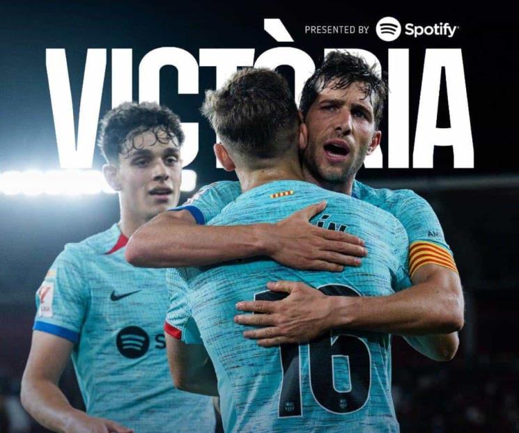 Se impone Barcelona al Almería Se impone Barcelona al Almería