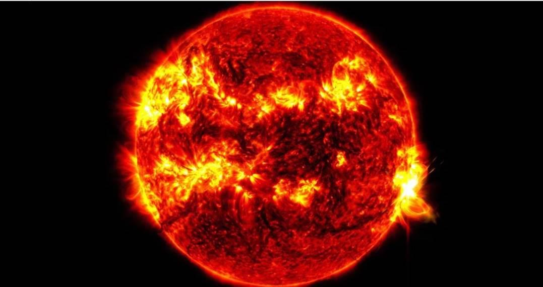 NASA capta imagen de la llamarada solar del actual ciclo del Sol NASA capta imagen de la llamarada solar del actual ciclo del Sol