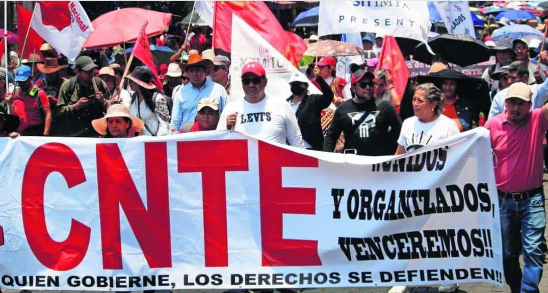 CNTE aclara que no apoya a Xóchitl Gálvez