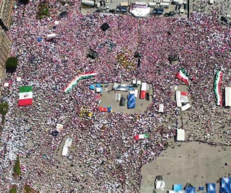 Reportan saldo blanco en la marcha de la Marea Rosa en CDMX