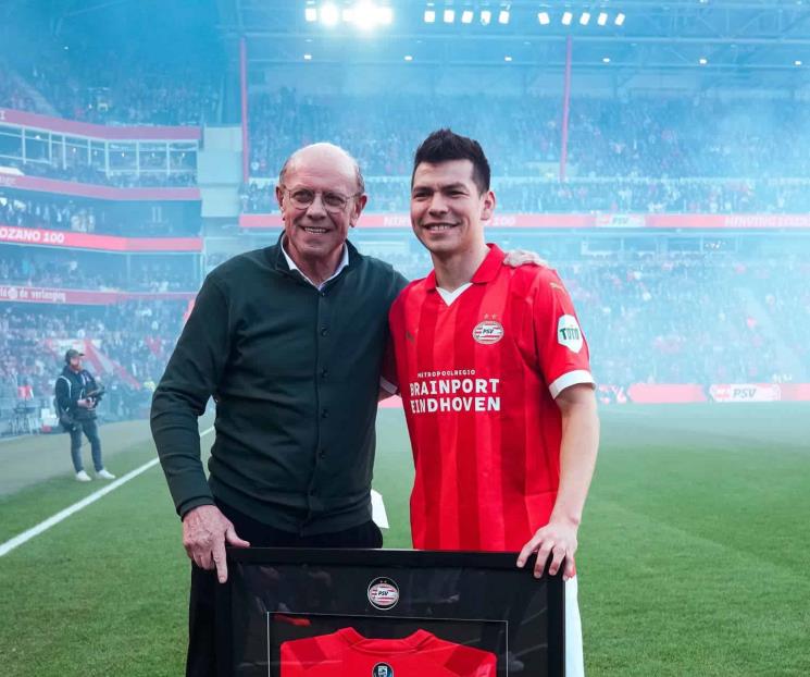 Se despide Hirving Lozano del PSV con una victoria
