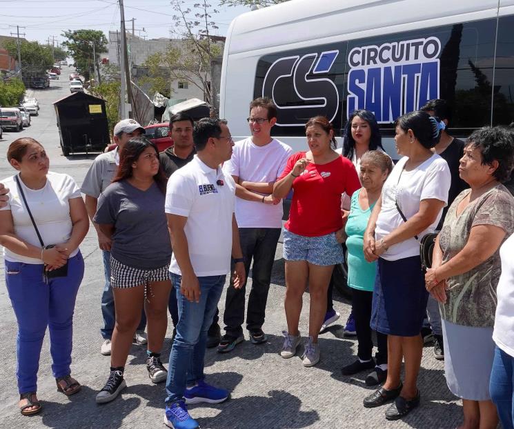 Busca Héctor Castillo una movilidad gratis para los habitantes