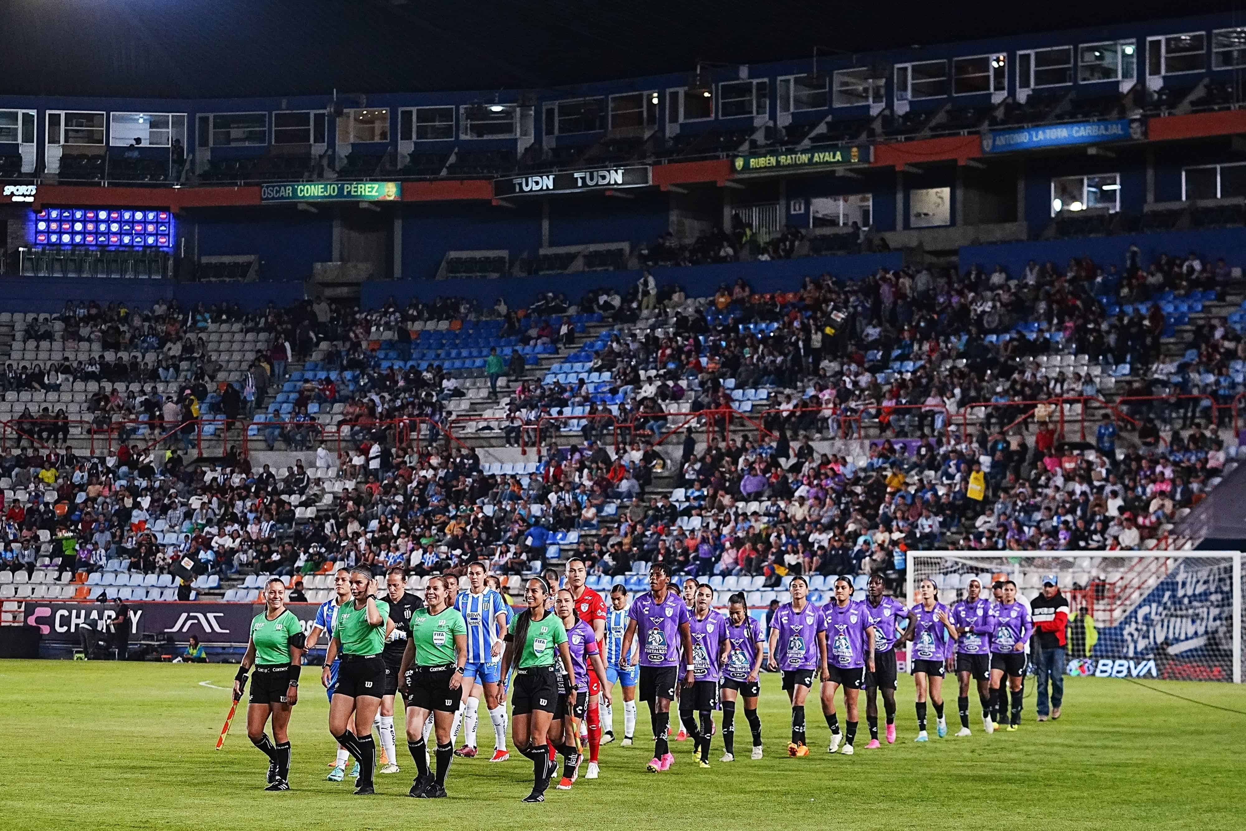 Estadio Hidalgo.