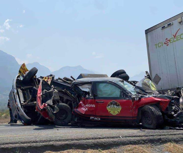 Elemento de PC murió en accidente sobre la Carretera a Saltillo Elemento de PC murió en accidente sobre la Carretera a Saltillo