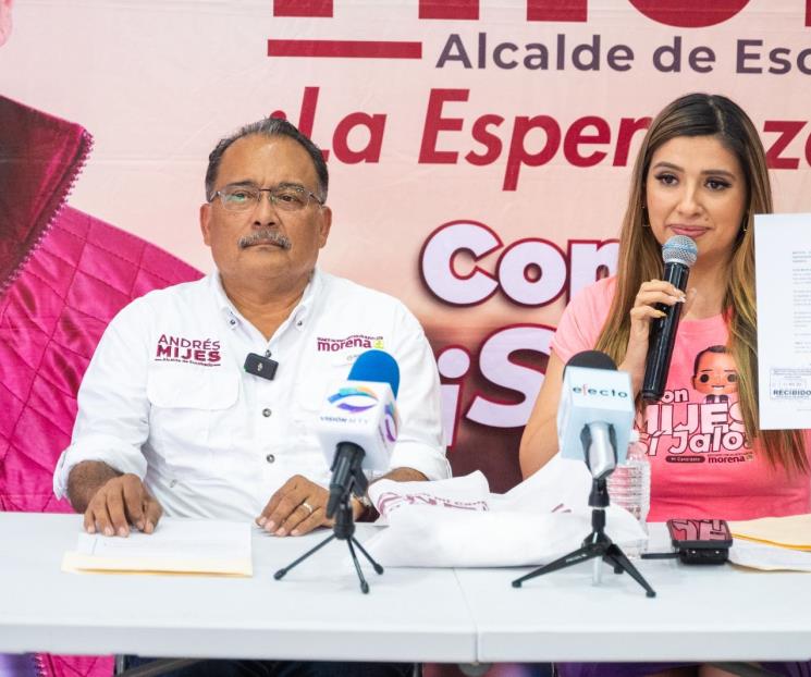 Se suma a campaña de Mijes candidata del PES Se suma a campaña de Mijes candidata del PES