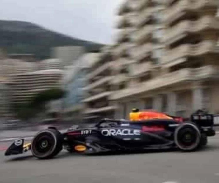 Queda Checo 12vo y octavo en prácticas 1 y 2 en Mónaco
