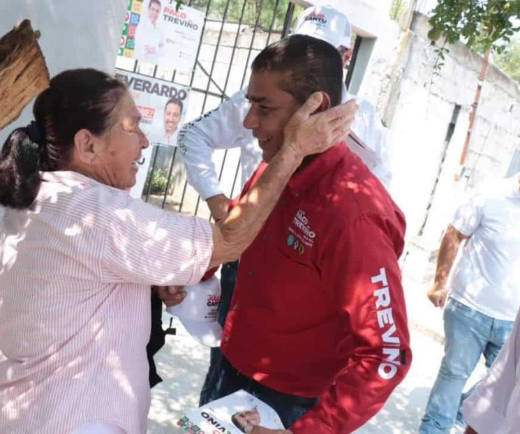 Promete Paco Treviño volver a recorrer las colonias de Juárez