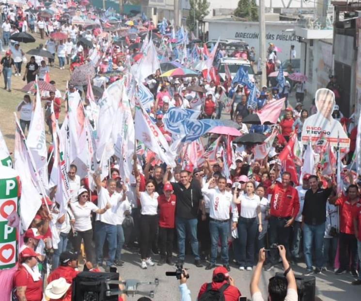 Participan 30 mil en ‘Marcha por la Victoria’