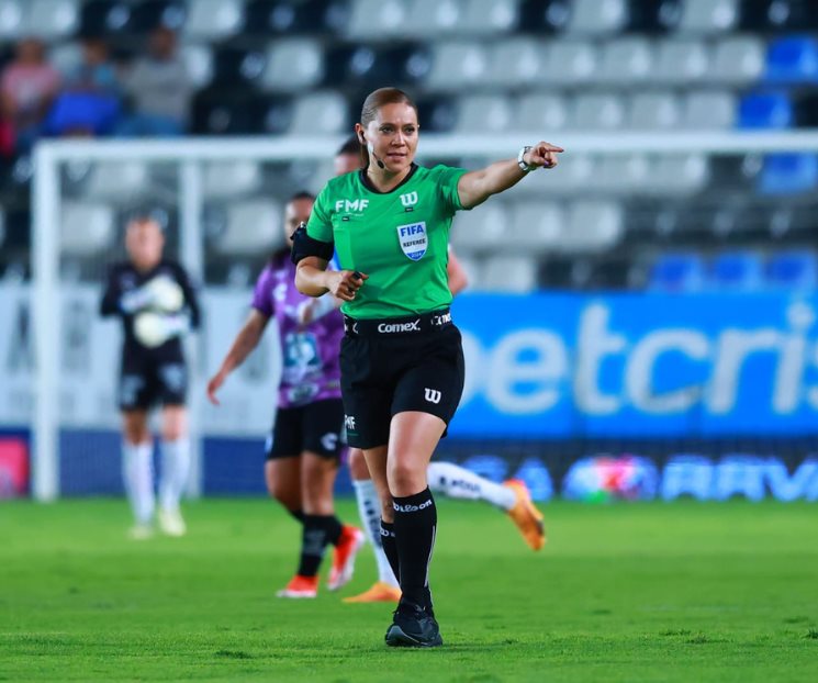 Pitará Francia González la final de vuelta entre Rayadas y América Pitará Francia González la final de vuelta entre Rayadas y América