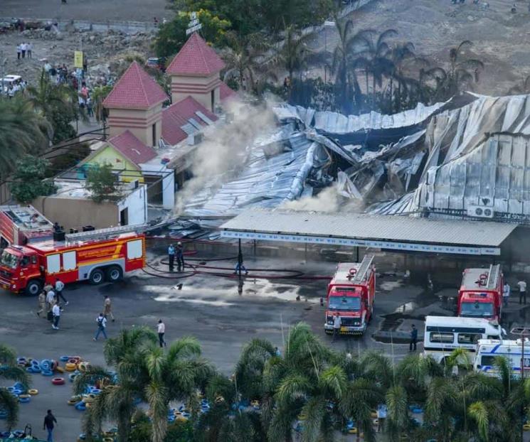Fallecen al menos 25 personas por incendio en India