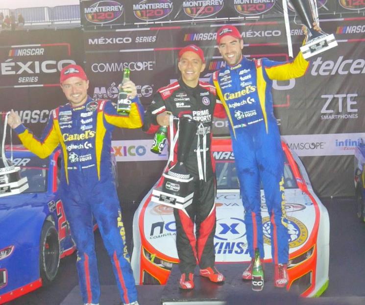 Ganan Razo y ‘Koke’ en la Nascar México en Monterrey