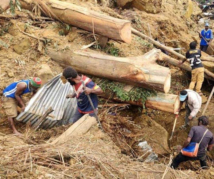 Sepulta alud a más de 2 mil personas en Papúa Nueva Guinea: ONU
