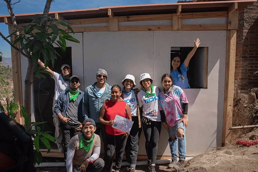 Alumnos Tec apoyan en reconstrucción tras Otis