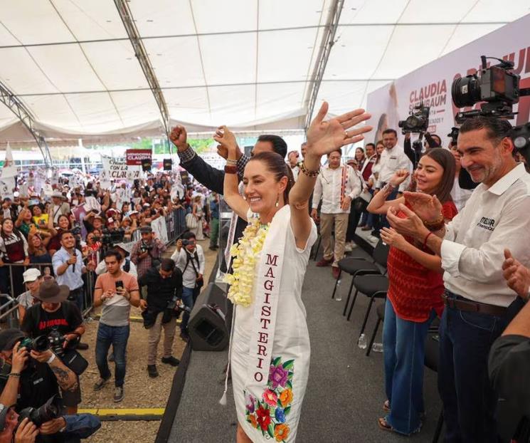 El 2 de Junio triunfará la verdad frente a la calumnia: Sheinbaum
