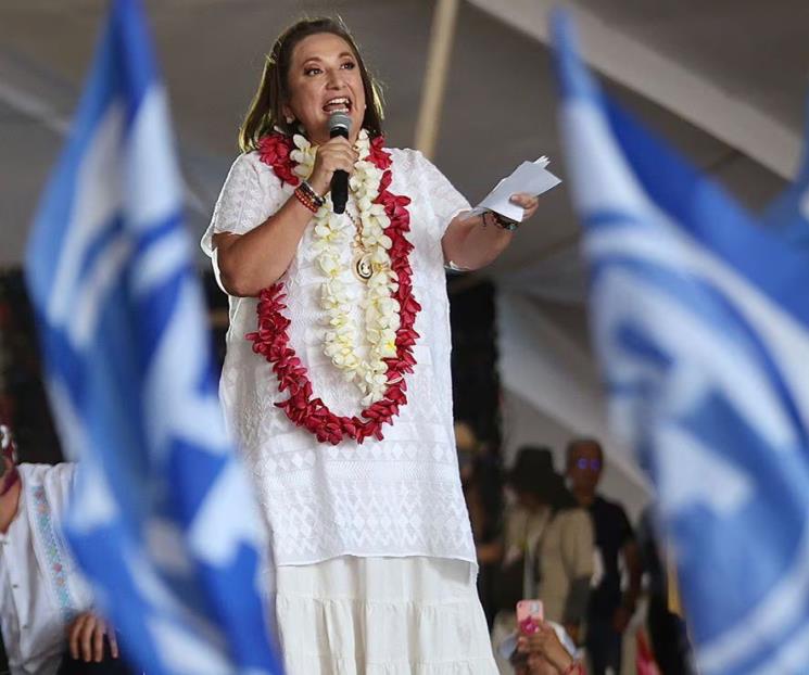 Ya tenemos a Claudia contra las cuerdas: Xóchitl Gálvez