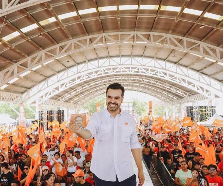 Mi campaña no ha sido fácil, de bajadita: Máynez