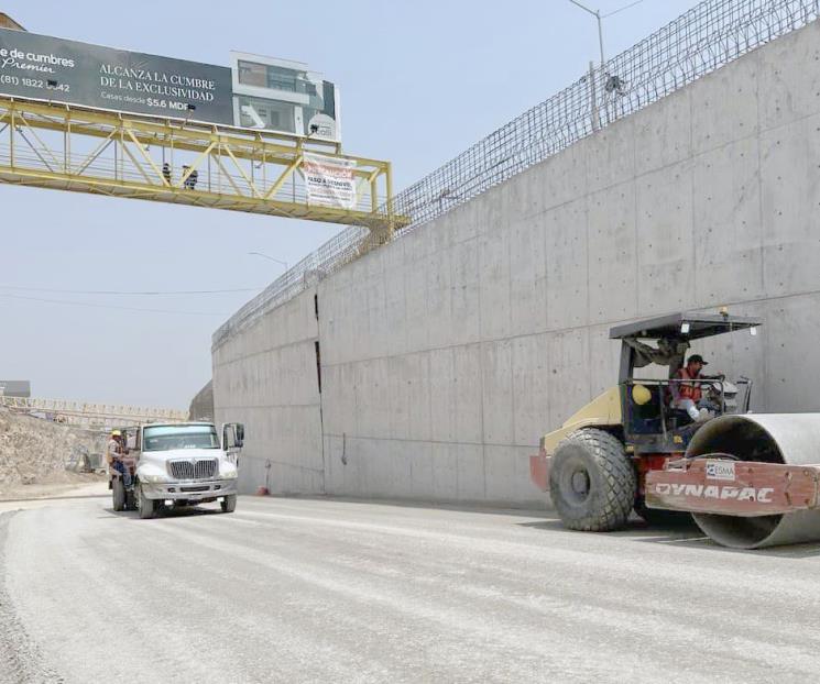 Abrirán dos carriles de obra que se hace en Leones