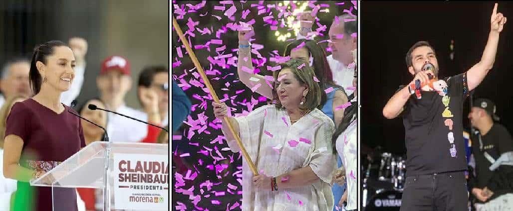 Cierran sus campañas con mensajes de esperanza y cambio