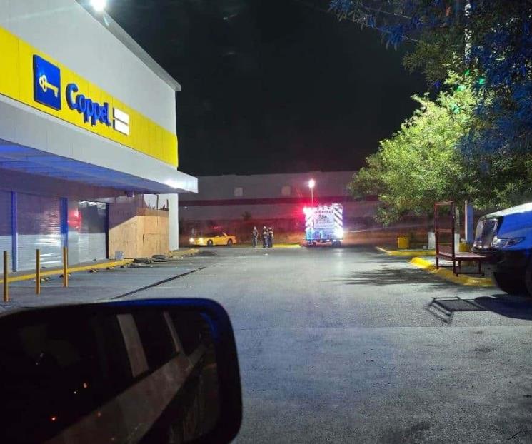 Alarma incendio en tienda departamental
