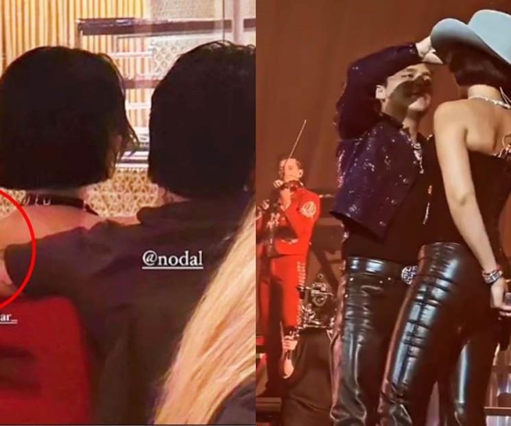 Nodal y Ángela pasean en Roma