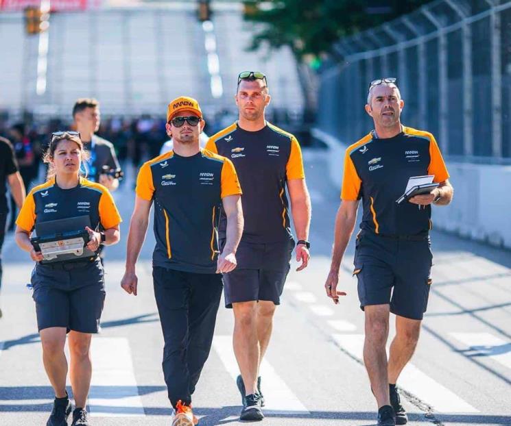 Es Patricio OWard segundo más rápido en P1 de Detroit