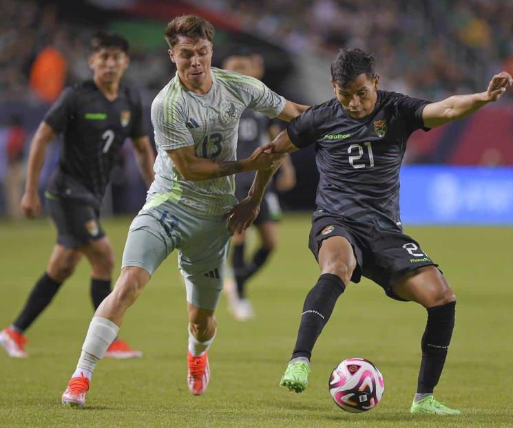 México vence a Bolivia en un partido amistoso