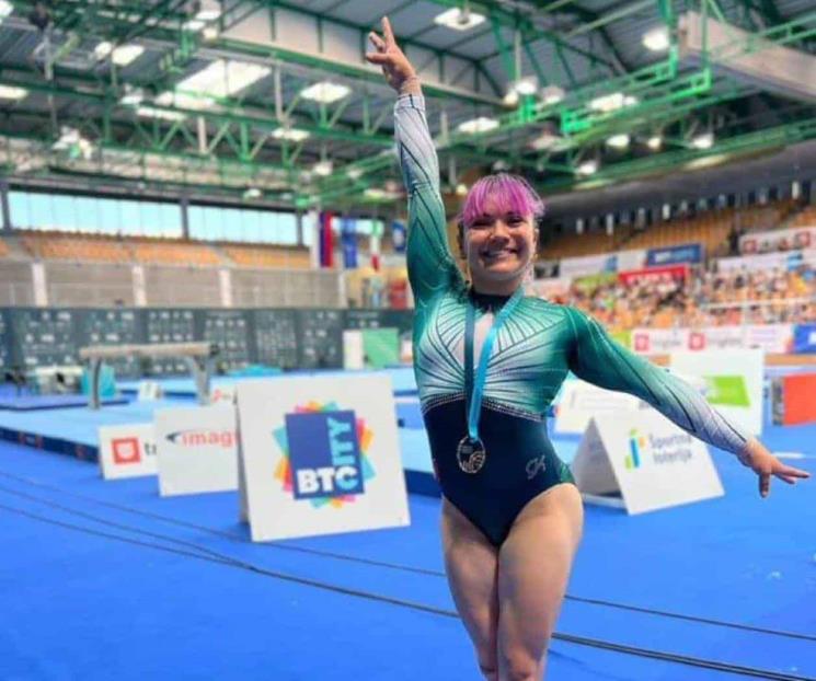 Logra Alexa Moreno oro en Mundial de Eslovenia