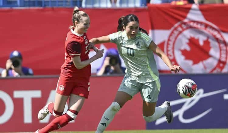 Pierde la Femenil amistoso con Canadá